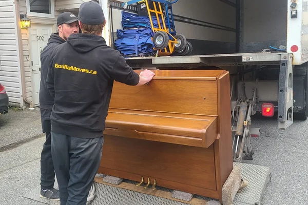 Commercial office movers in Mission BC relocating business equipment and furniture