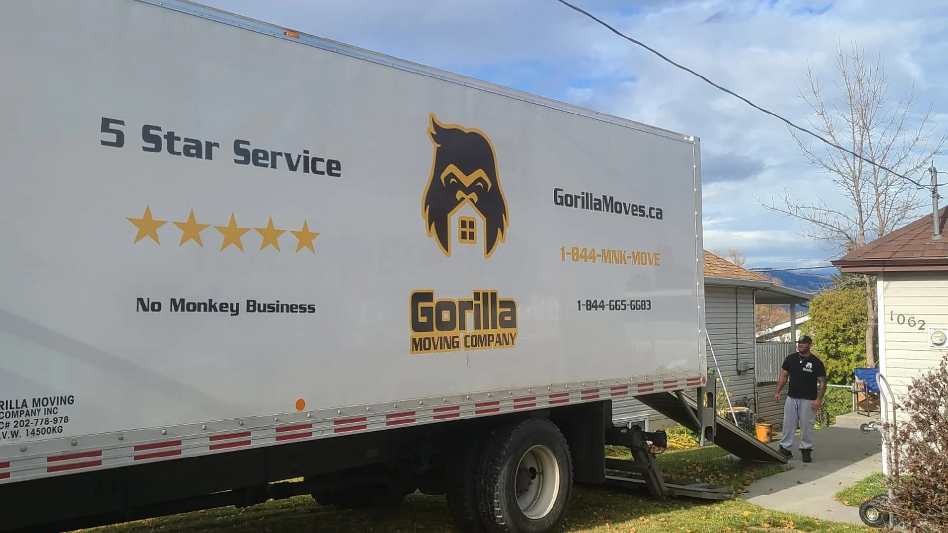 Gorilla Moves professional movers servicing Langley BC residential and commercial moves