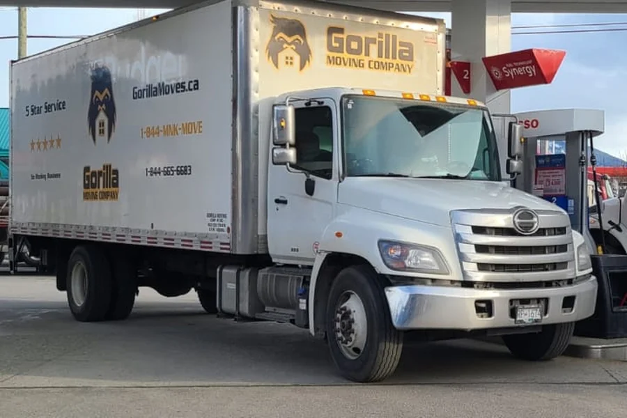 Gorilla Moves professional moving crew ready for a Mission BC residential move