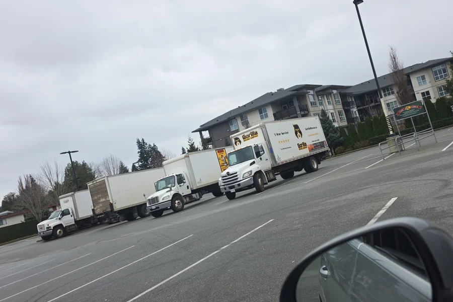 Gorilla Moves branded moving truck ready for a Maple Ridge BC local move