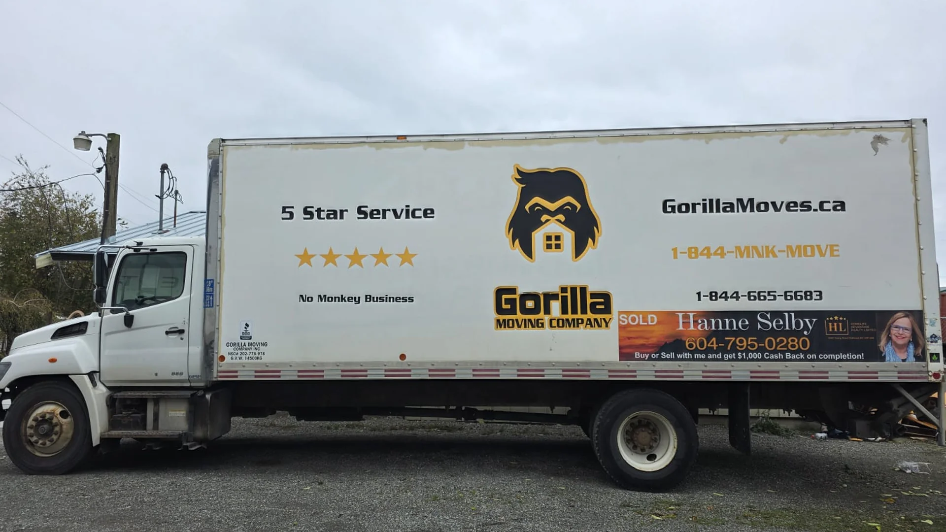 Residential moving company in Fraser Valley BC loading household furniture into a truck